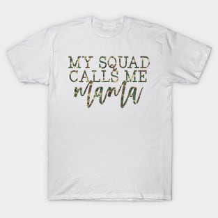 Army Camouflage Mama Soldier T-Shirt